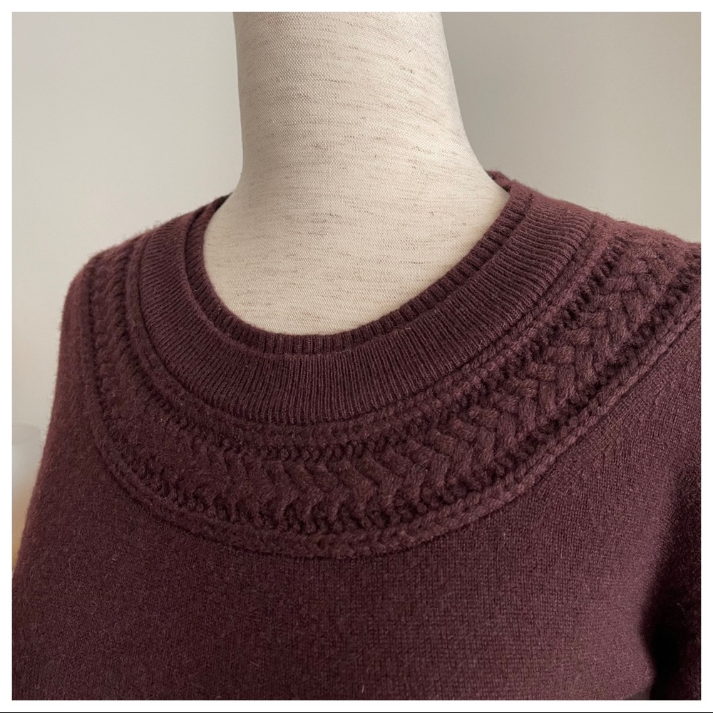 Burberry Cable Knit York Cashmere Sweater - Picture 2 of 11